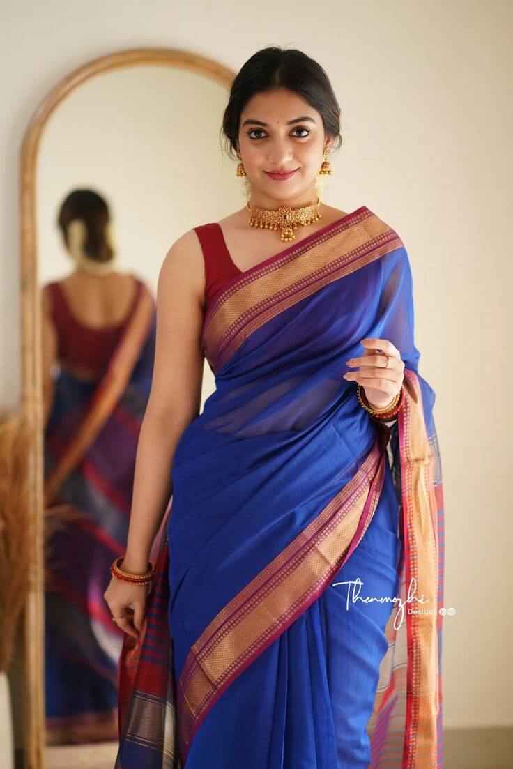 Fun and Quirky Nauvari Saree Captions for Instagram in Marathi